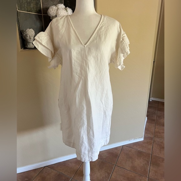 NWT Anthropologie Maeve Lottie Fluttered Tunic Dress Size Small - Picture 3 of 14